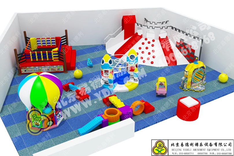小型冰雪城堡淘气堡设备