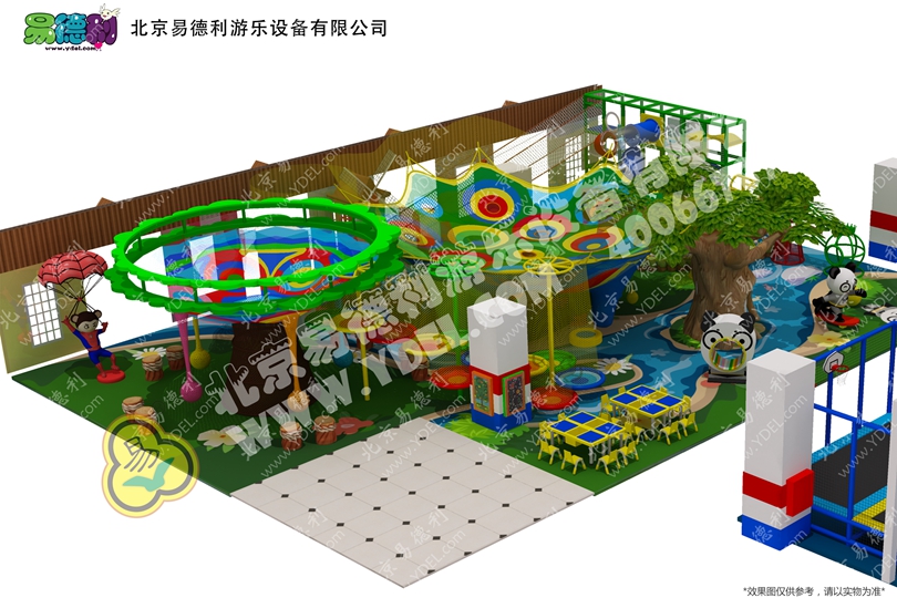 丛林网绳系列淘气堡