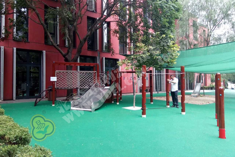 户外不锈钢滑梯设备定制三