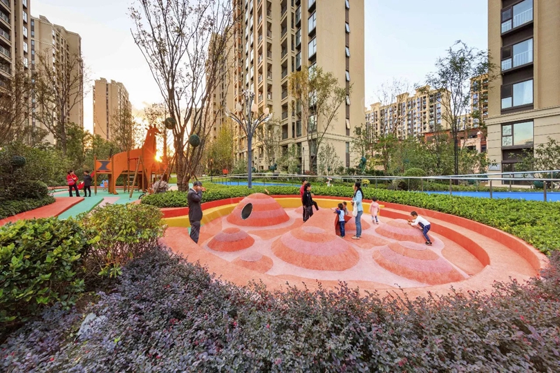社区小孩子游乐场设备