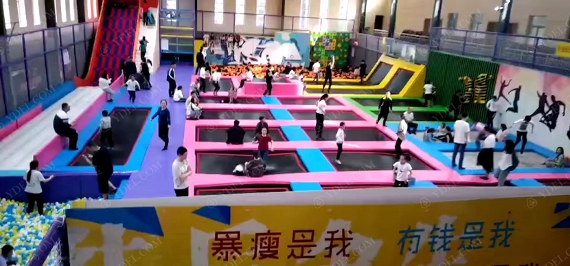 蹦床主题公园总览